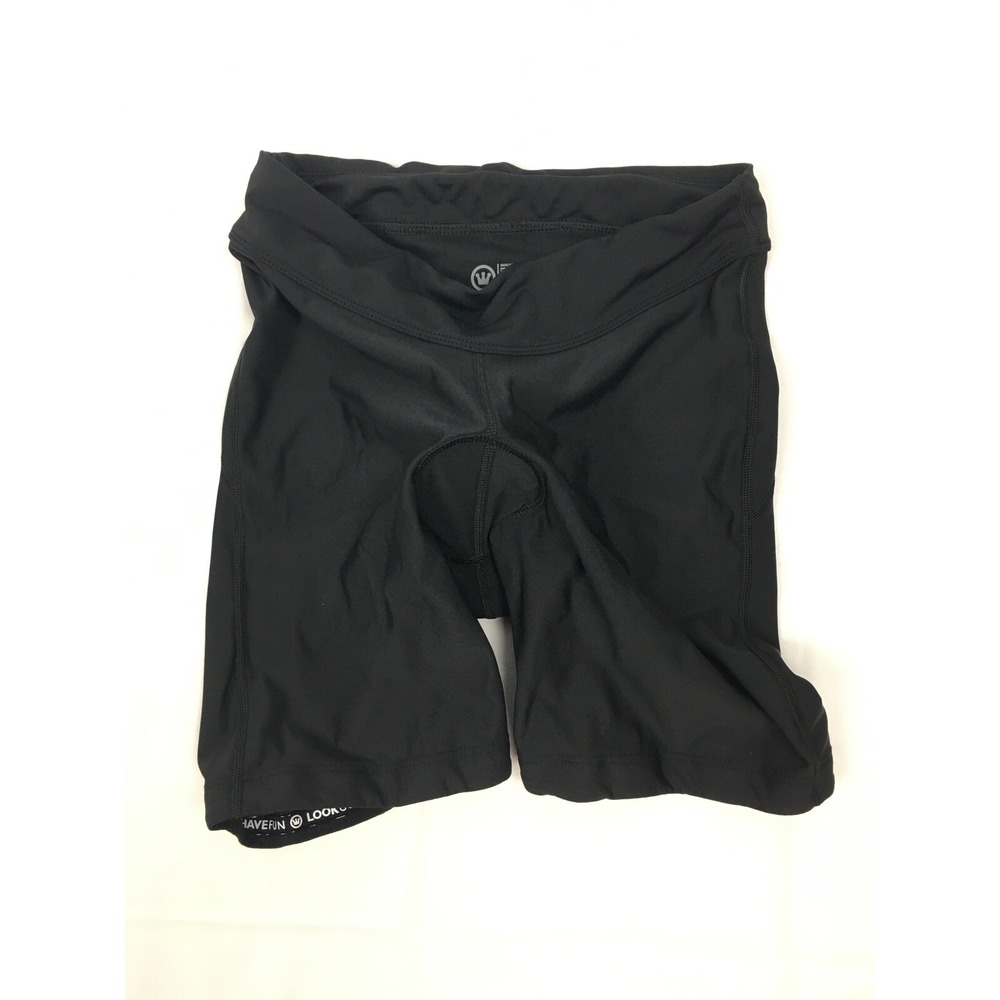 Canari Women Size SMALL Black Padded Cycling Shorts